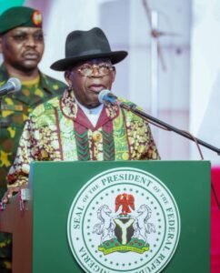 Tinubu commissioning projects in Bayelsa State