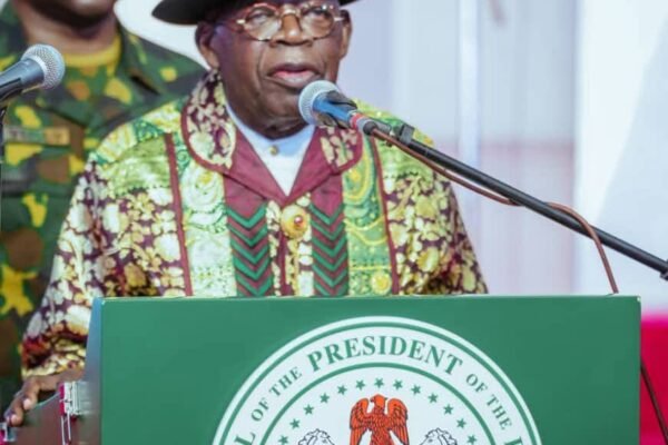 Tinubu commissioning projects in Bayelsa State