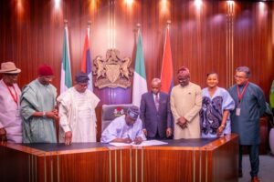 Tinubu signs NIMC Act