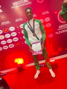 Dideikemie Erefagha_African Wrestling Championship