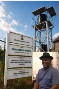 Rodney Ambaiowei _Solar-powered borehole