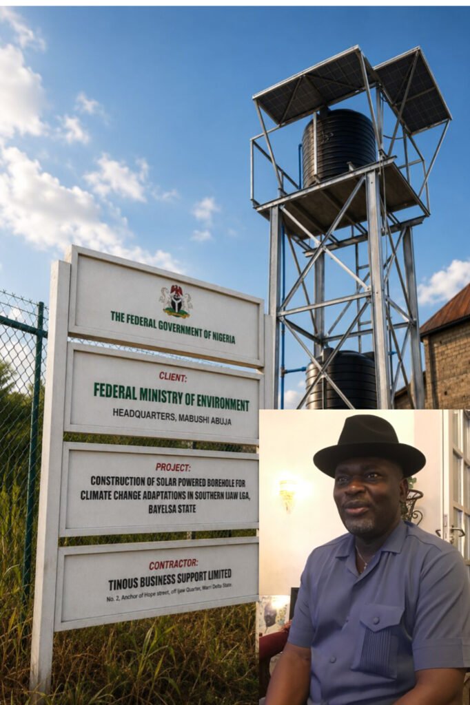 Rodney Ambaiowei _Solar-powered borehole