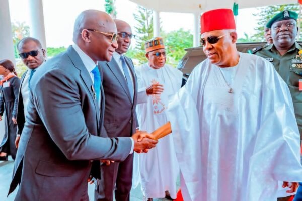 Samuel Ogbuku_Kashim Shettima at NDDC Summit