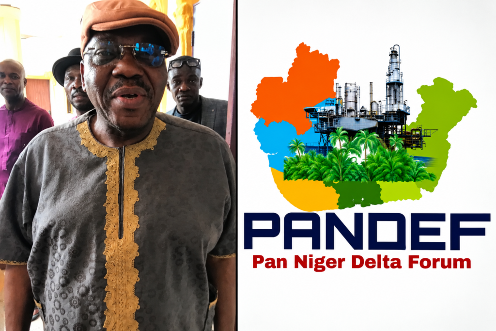 PANDEF National Chairman Amb. Godknows Boladei Igali