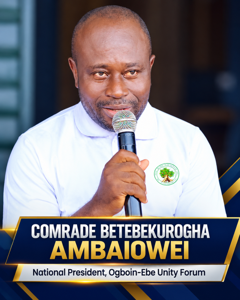 President, Ogboin-Ebe Unity Forum 