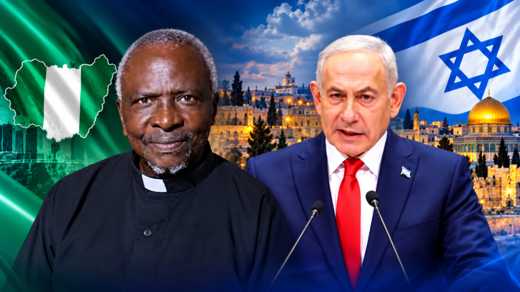 Rev. Ezekiel Dachomo_Prime Minister Benjamin Netanyahu